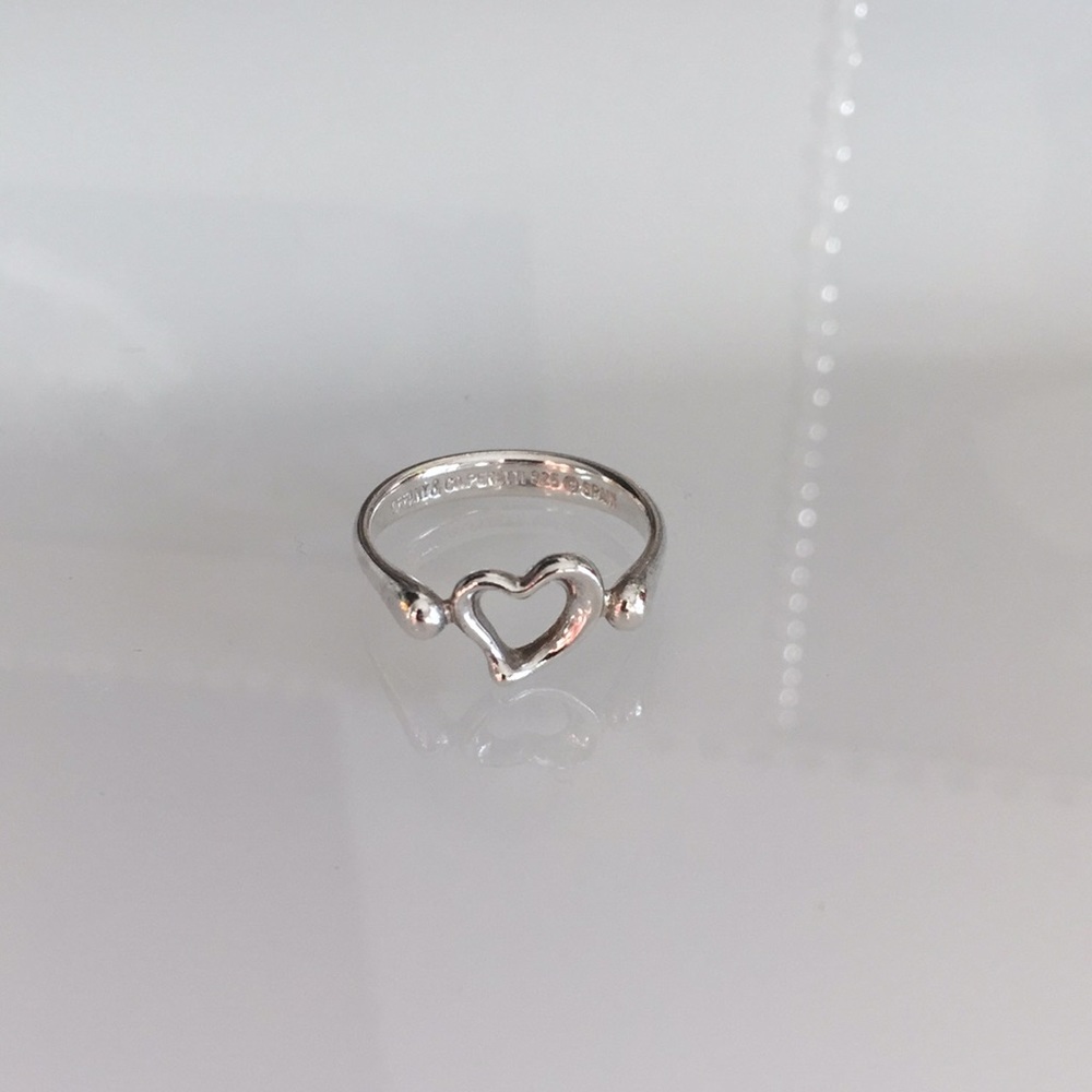 Tiffany & Co. Elsa Peretti Open Heart Ring